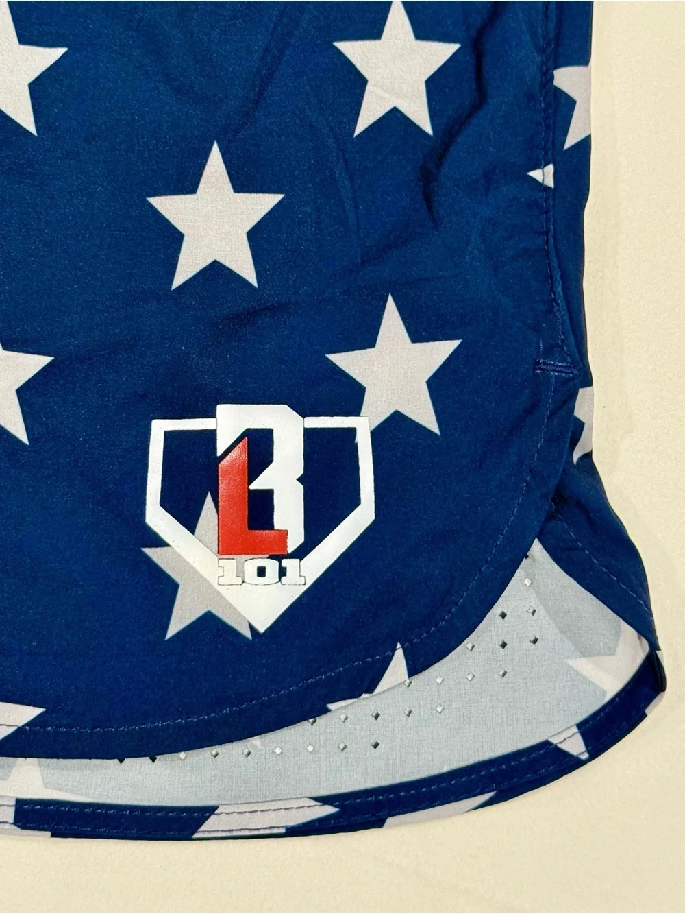 New Baseball Lifestyle 101 Pro Series Shorts Mens XL Freedom Liner Lined Stars